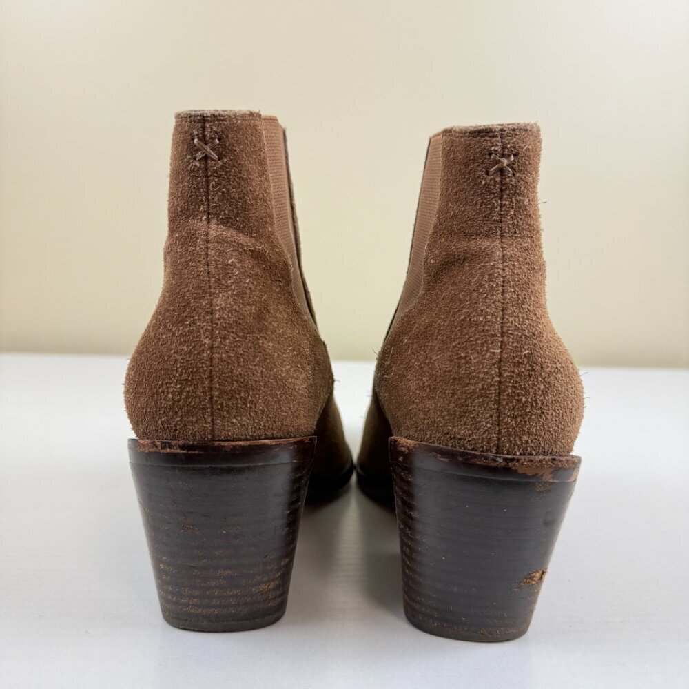 Rag & Bone Razor Pointed Toe Block Heel Chelsea Boots - Picture 4 of 11